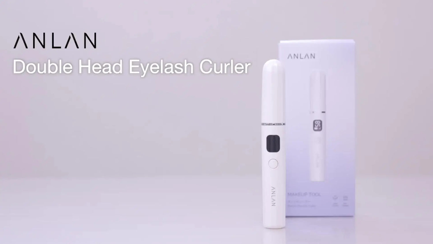 anlan dual heated eyelash curler