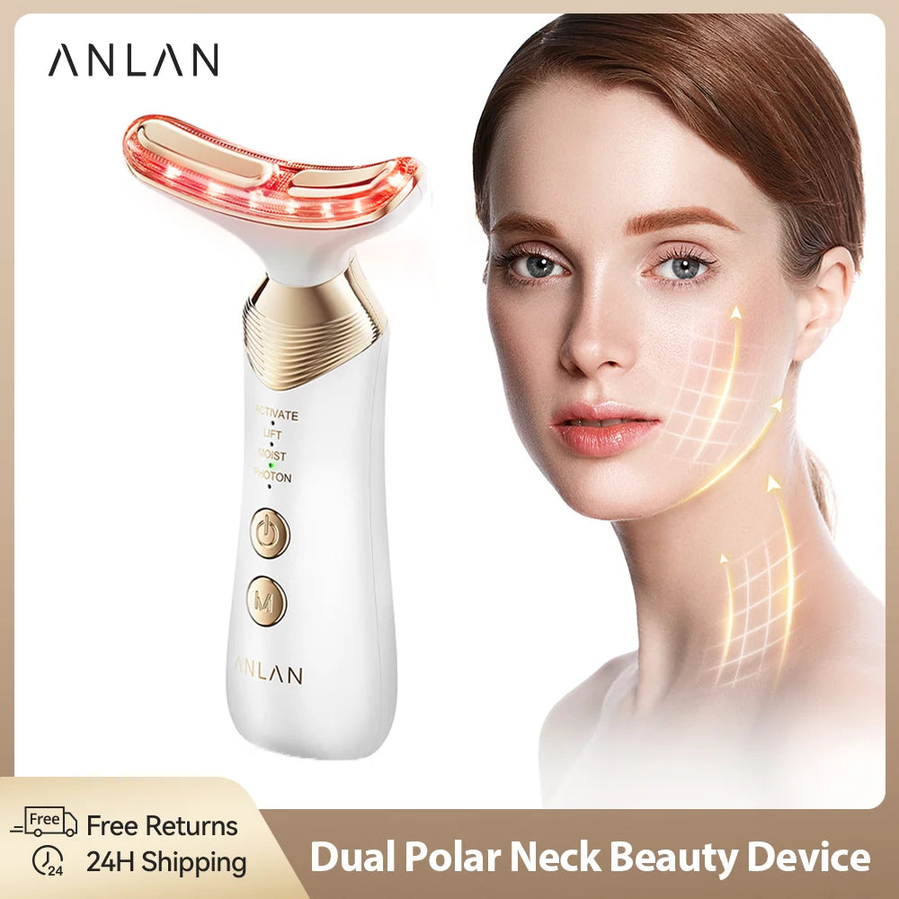 anlan 24k gold dual polar neck beauty device