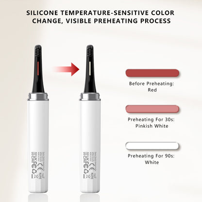 silicone temperature-sensitive color change,visible preheating process