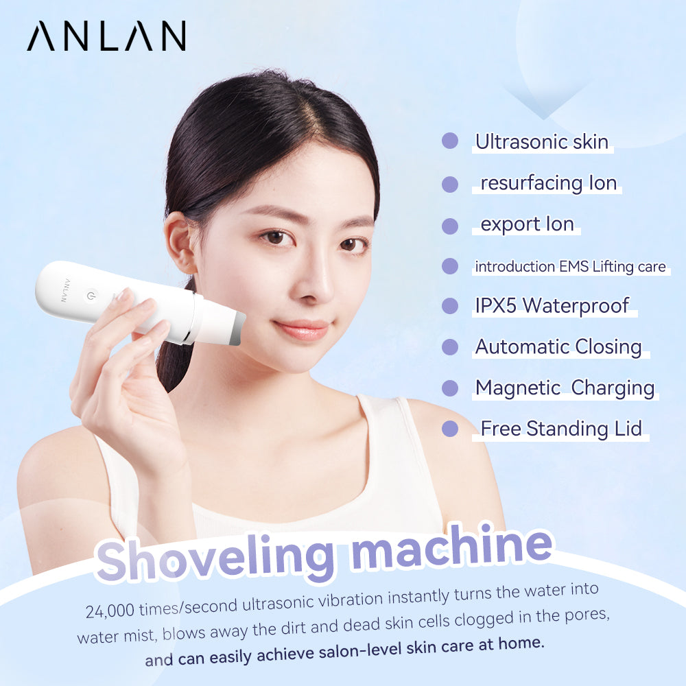 ANLAN Water Peeling Facial Device Pore Care Magnetic Charging