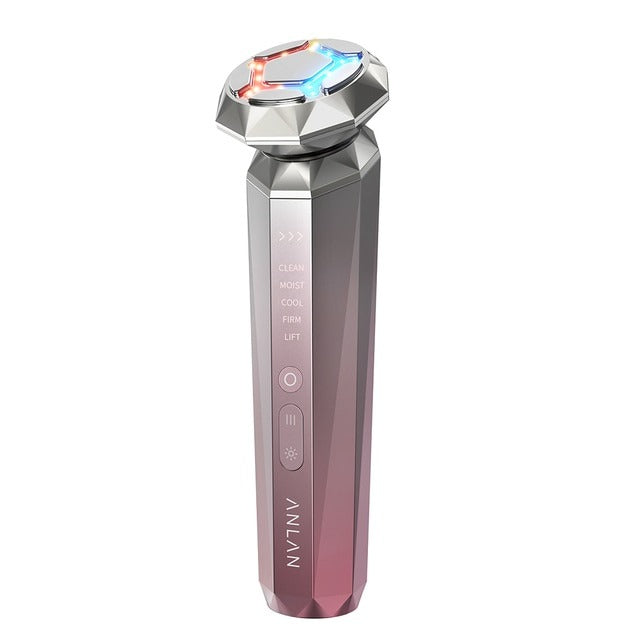 anlan multifunction rf beauty device-pink