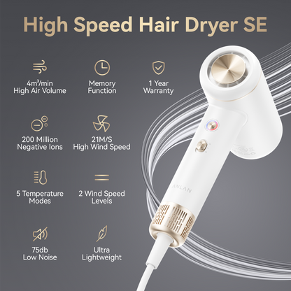 high speed hair dryer se