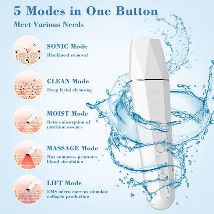 5 modes skin clean massage